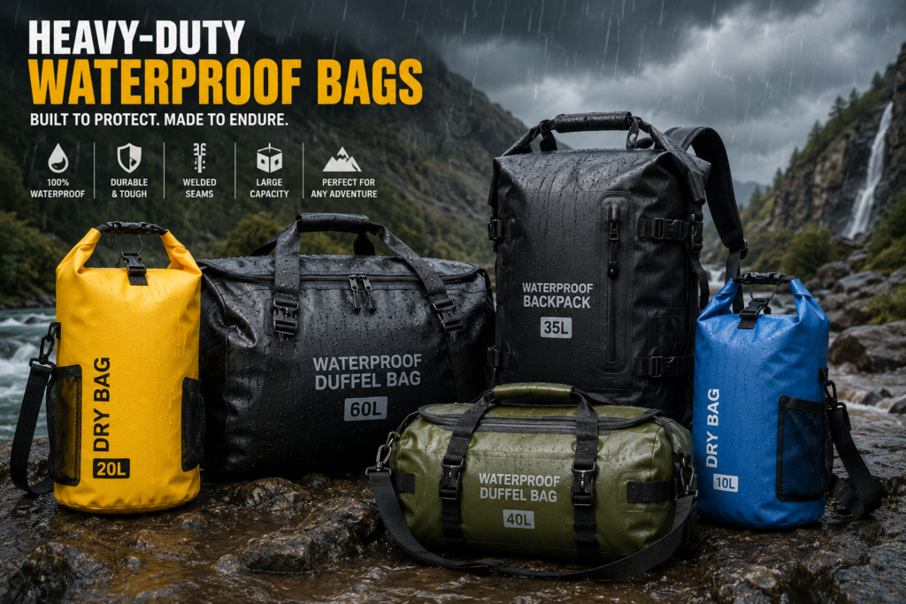 Heavy-Duty Waterproof Bags for Extreme Weather Conditions 