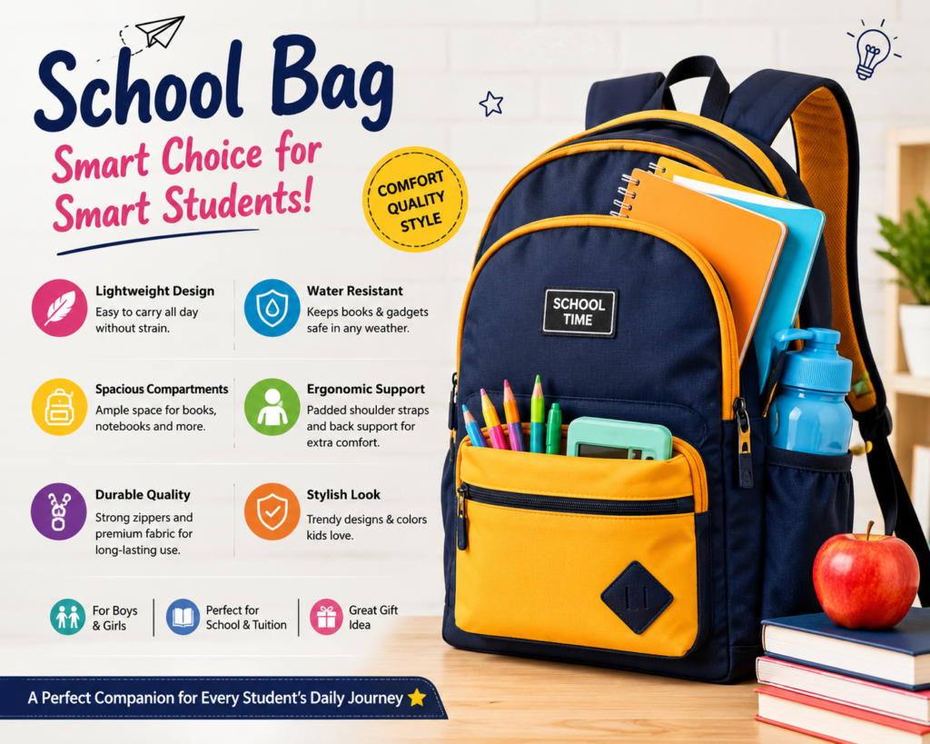 School Bags on Amazon India