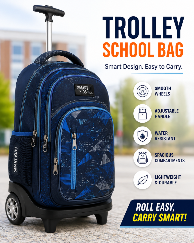 Trolley School Bag