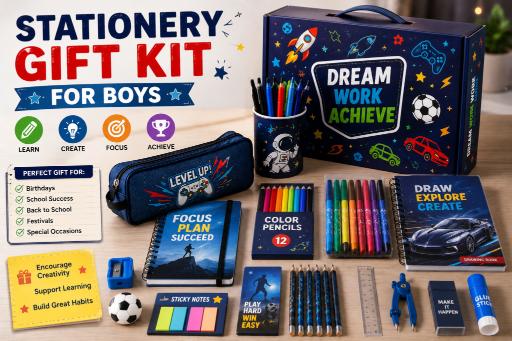 Stationery Gift Kit for Boys