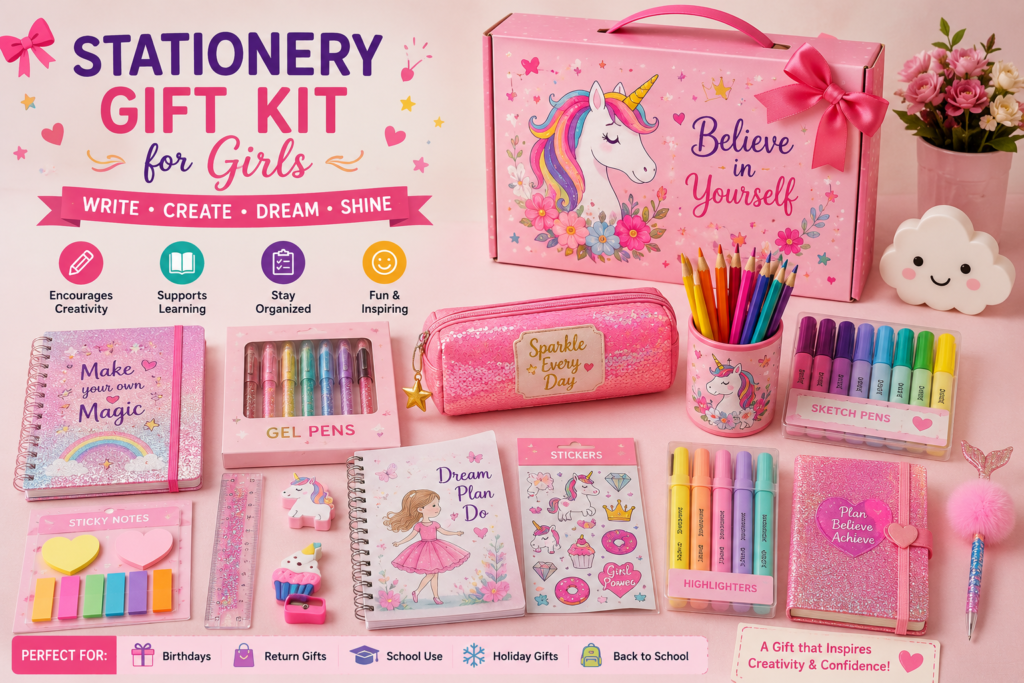 Stationery Gift Kit for Girls