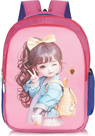 Cartoon Printed School Bags for Girls