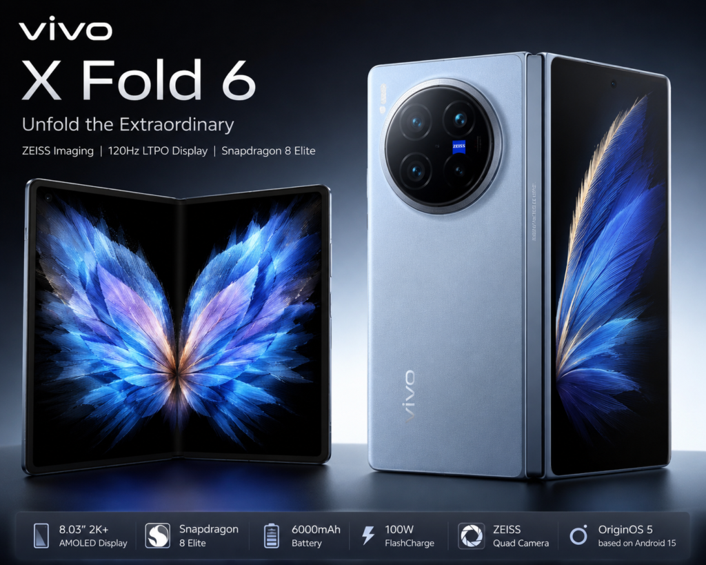 Vivo X Fold 6 in India