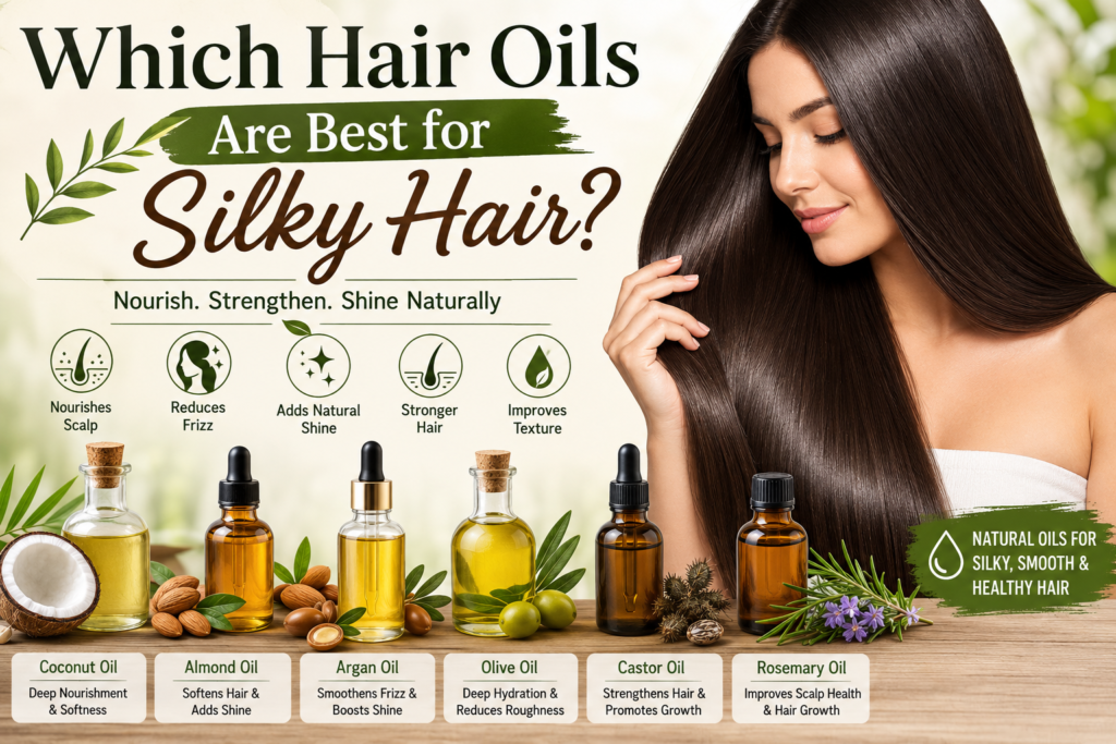 Best Hair Oils for Silky Hair