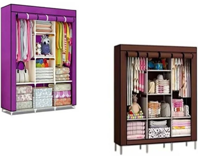 Attache Carbon Steel Collapsible Wardrobe