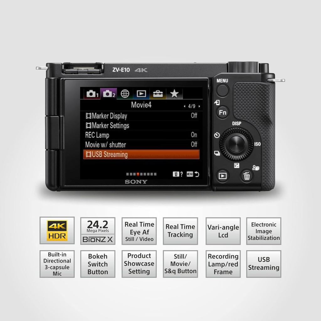 Sony Alpha ZV-E10K