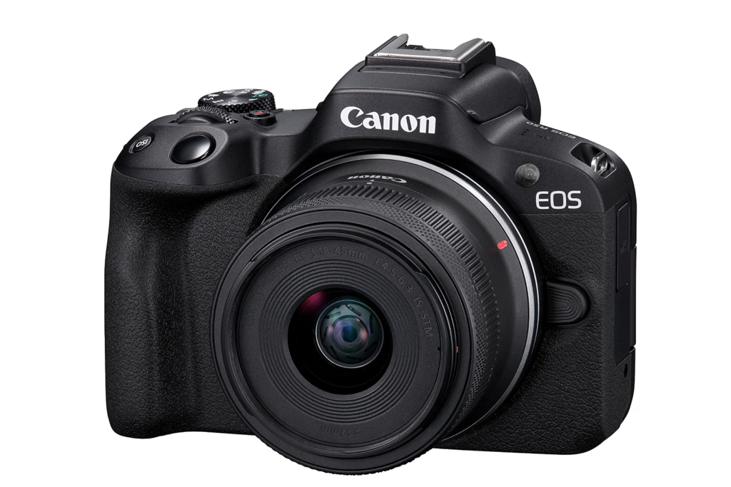 Canon EOS R50 RF-S18-45mm f/4.5-6.3 is STM Mirrorless Camera